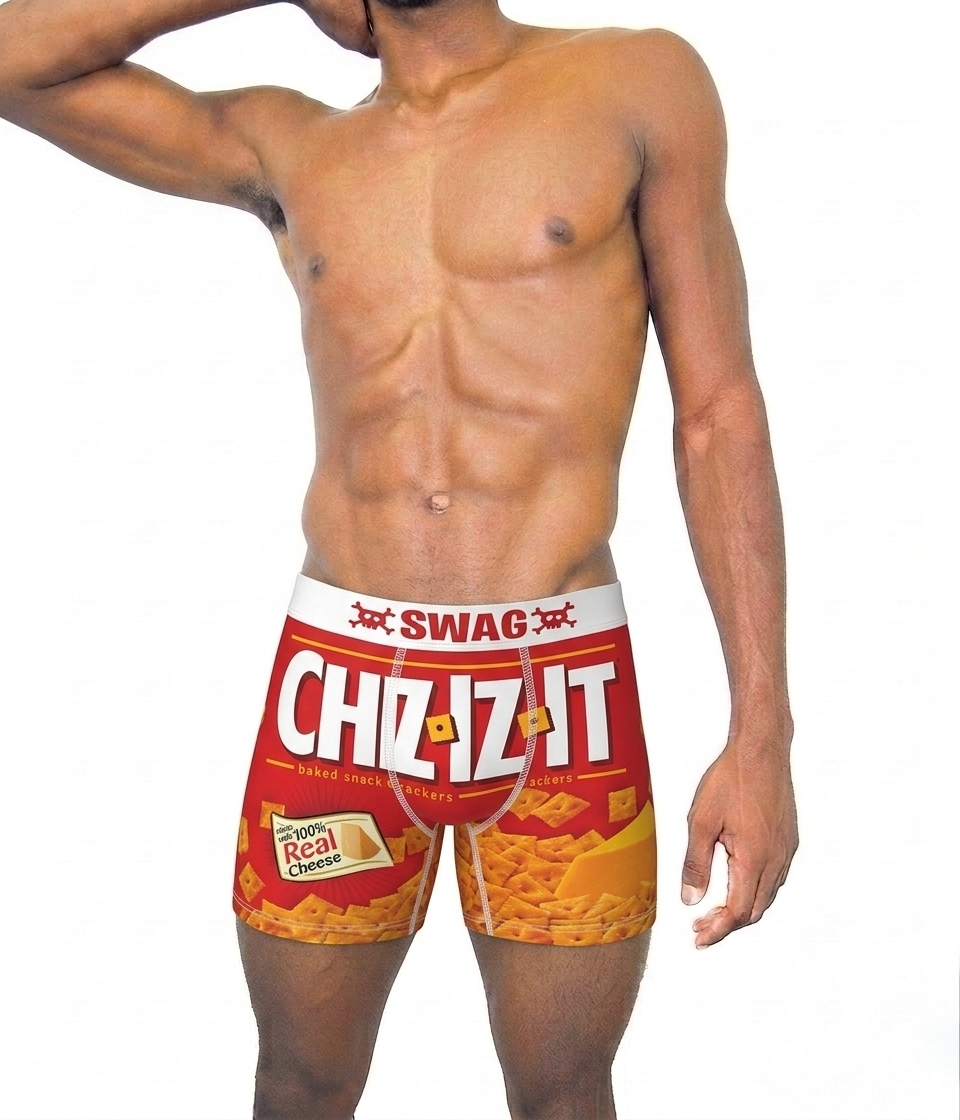 SWAG - Snack Aisle Boxer Briefs: Cheez-It XL - Image 1
