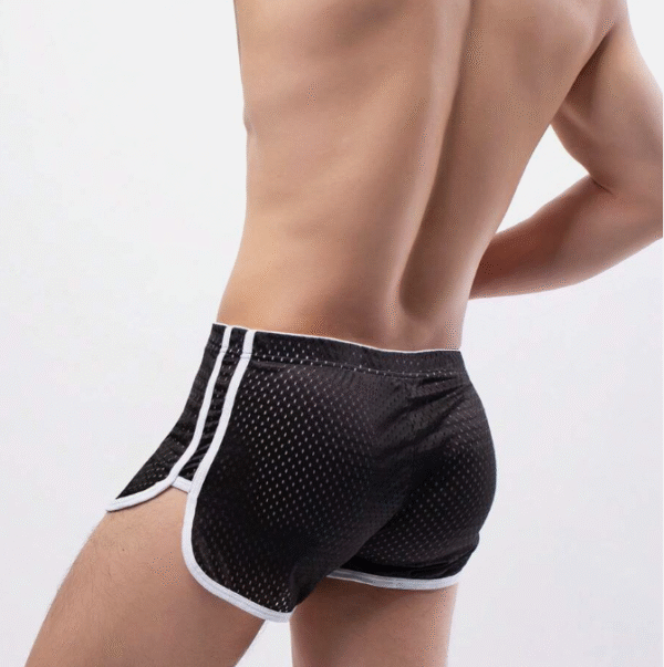 Men Contrast Binding Trunks Large - Image 2