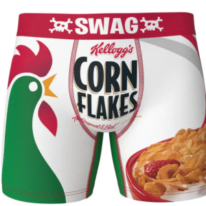 SWAG - Cereal Aisle Boxer Briefs: Corn Flakes Medium