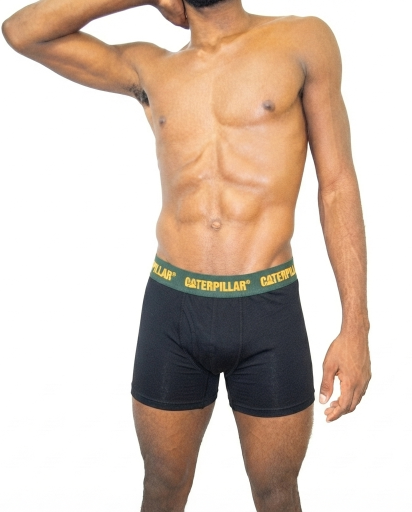 Caterpillar Mesh Microfiber Boxer Briefs Large