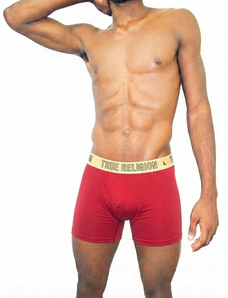 True Religion -  Fly Front Boxer Briefs Medium