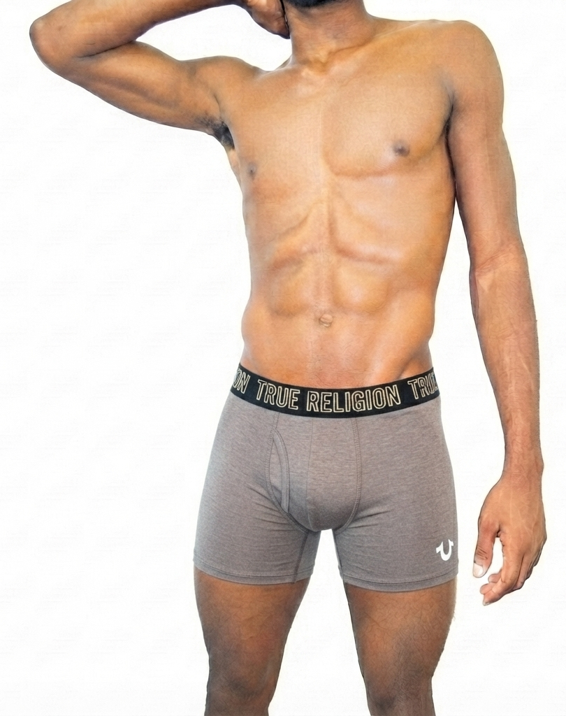 True Religion -  Fly Front Boxer Briefs Medium