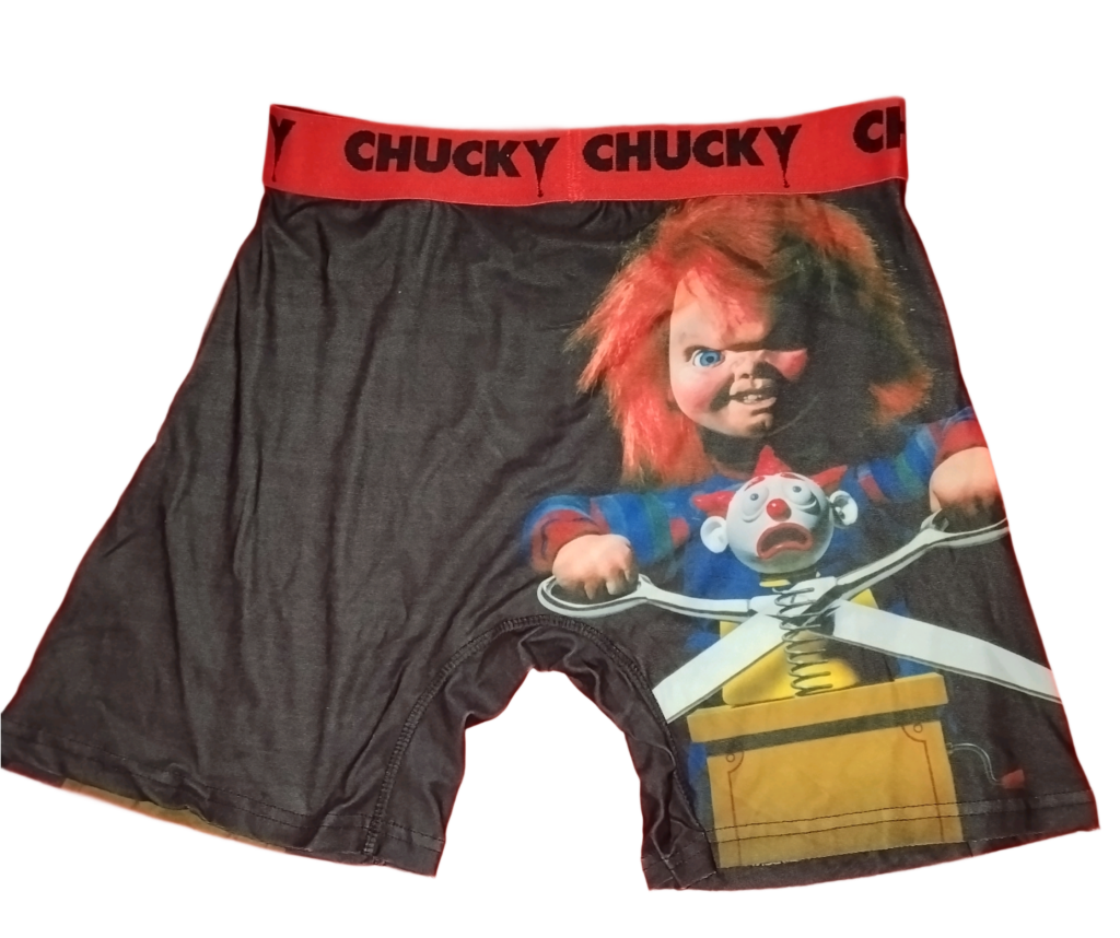 Chucky Horror Halloween Universal Studios Mens Small Boxer Briefs