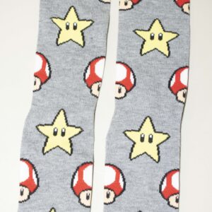 Super Mario Men's  Socks Size 8-12