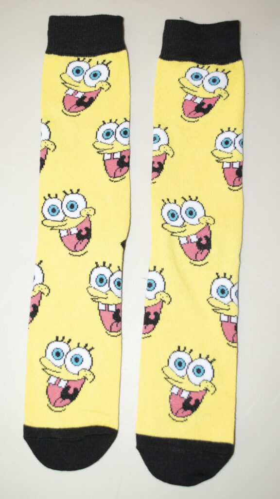 SpongeBob Men's  Socks Size 8-12
