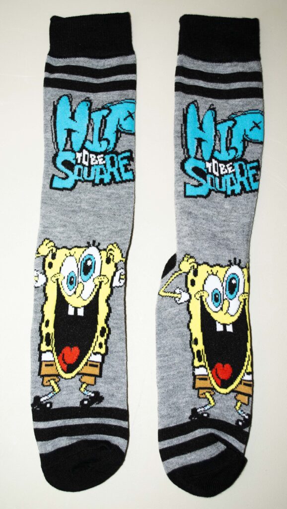 SpongeBob Men's  Socks Size 8-12