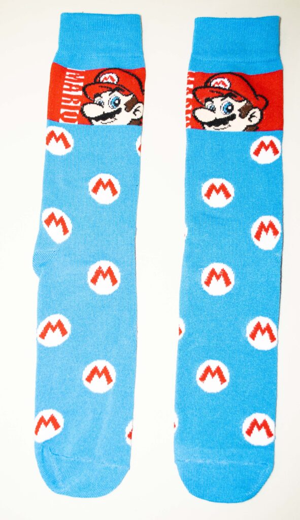 Super Mario Men's  Socks Size 8-12