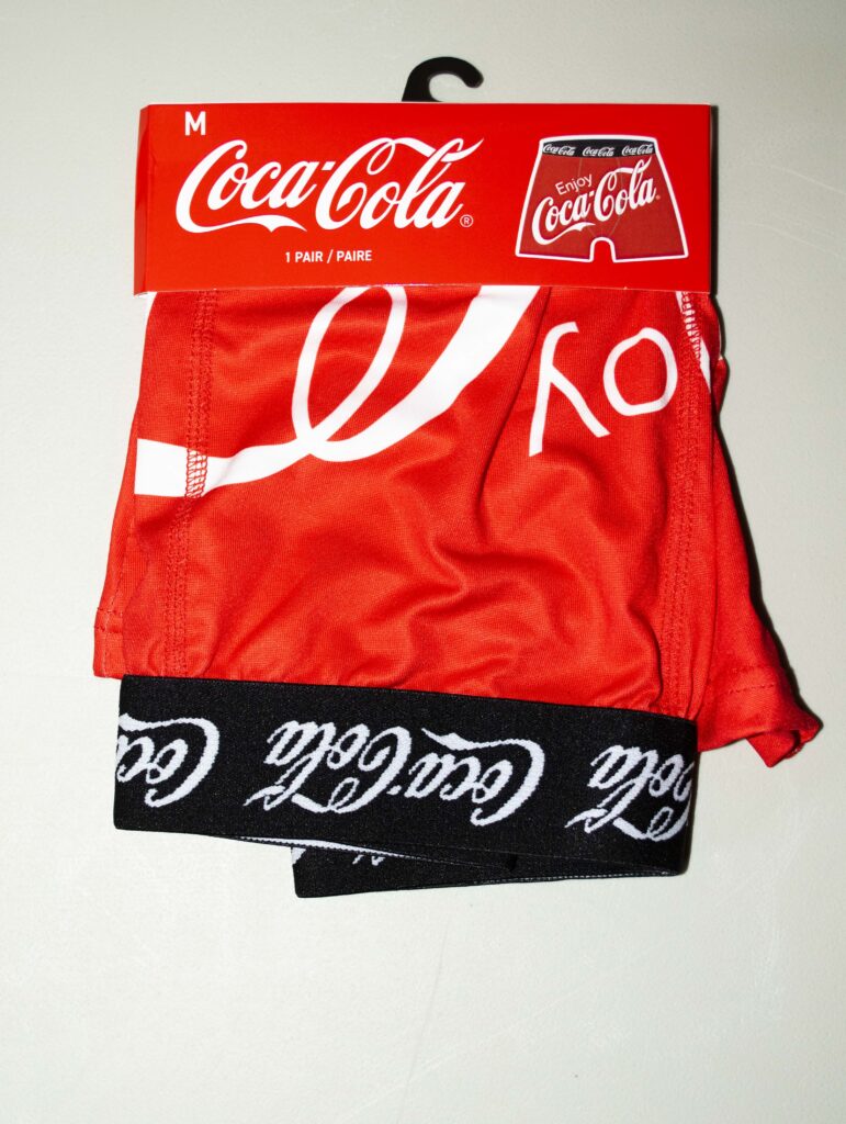 COCA-COLA MENS BOXER BRIEF Small /Petite