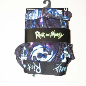 Rick & Morty MENS BOXER BRIEF Medium 2PK