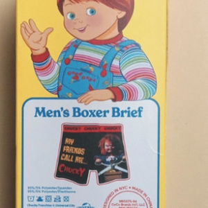 Chucky Horror Halloween Universal Studios Mens Small Boxer Briefs - Image 3